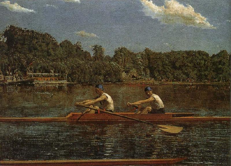 Thomas Eakins Biglin Brother-s Match Sweden oil painting art